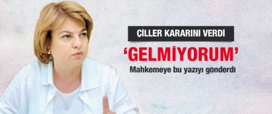 Tansu Çiller kararını verdi:Gelmiyorum