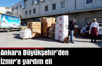 Ankara Büyükşehir'den İzmir'e yardım eli