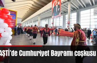 AŞTİ'de Cumhuriyet Bayramı coşkusu