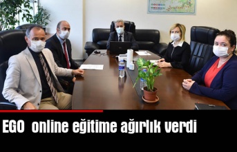 EGO online eğitime ağırlık verdi