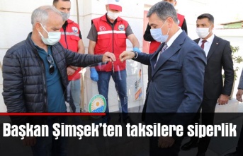 Gölbaşı Belediye Başkanı Ramazan Şimşek’ten taksilere siperlik