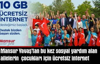 Mansur Yavaş'tan bu kez sosyal yardım alan ailelerin  çocukları için ücretsiz internet