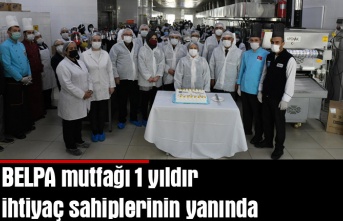 BELPA mutfağı 1 yıldır ihtiyaç sahiplerinin yanında