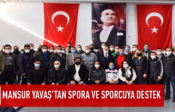 Mansur Yavaş'tan spora ve sporcuya destek