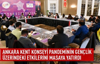 Ankara kent konseyi pandeminin gençlik üzerindeki etkilerini masaya yatırdı