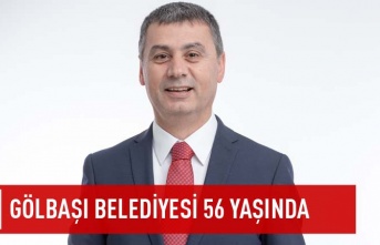 Gölbaşı belediyesi 56 yaşında