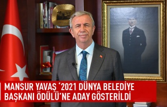 Mansur Yavaş '2021 dünya belediye başkanı ödülü'ne aday gösterildi