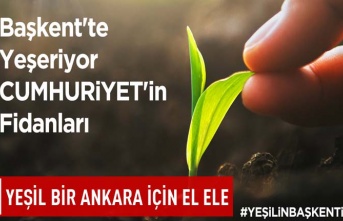 Yeşil bir Ankara için el ele