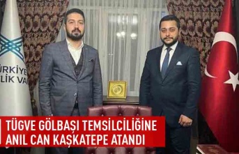 TÜGVA Gölbaşı temsilciliğine Anıl Can Kaşkatepe atandı