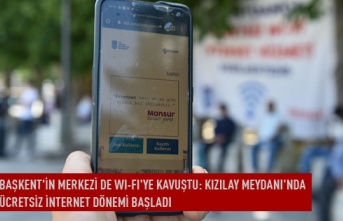 Başkent'in merkezin'de wi_fi'ye kavuştu:kızılay meydanı'nda ücretsizinternet dönemi başladı