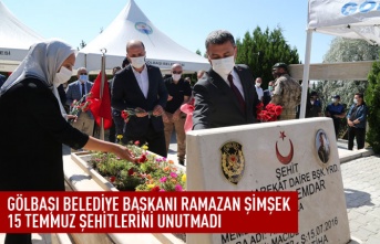 15 Temmuz Şehitleri Mezarları Başında Anıldı