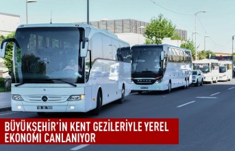 Büyükşehir'in kent gezileriyle yerel ekonomi canlanıyor