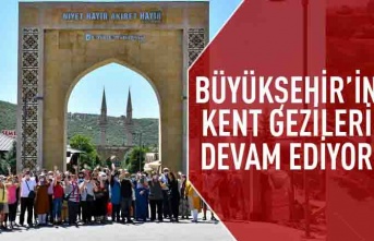 Büyükşehir'in yerel ekonomiyi canlandıran kent gezileri devam ediyor