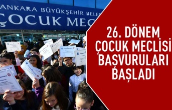 Haydi çocuklar meclis'e: 26. dönem çocuk meclisi başvuruları başladı