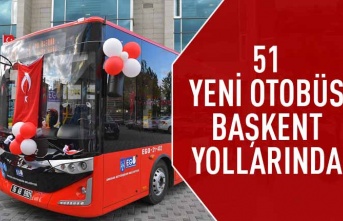 2013'ten sonra ilk kez filo yenileniyor: 51 yeni otobüs başkent yollarında