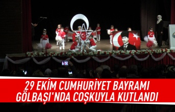 29 Ekim Cumhuriyet Bayramı coşkuyla kutlandı