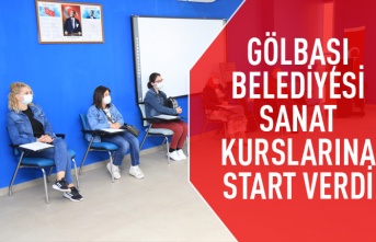 Gölbaşı Belediyesi Eğitim Kurslarının Startını Verdi