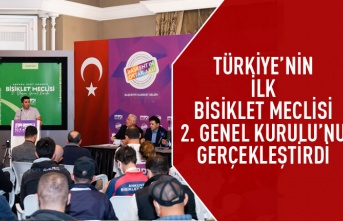 Türkiye'nin ilk bisiklet meclisi 2. genel kurulu'nu gerçekleştirdi