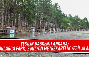 Ankara Büyükşehir Belediyesi 32 park kazandırdı