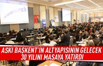 ASKİ başkent'in altyapısının gelecek 30 yılını masaya yatırdı