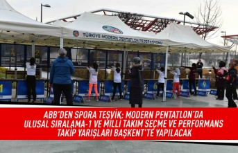 ABB'den spora teşvik: Modern Pentatlon'da ulusal sıralama-1 ve milli takım seçme ve performans takip yarışları Başkent'te yapılacak