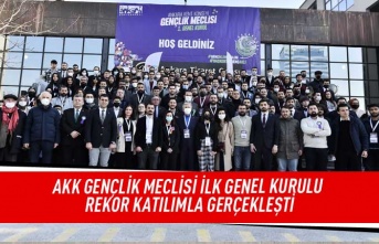 AKK Gençlik Meclisi ilk genel kurulu rekor katılımla gerçekleşti