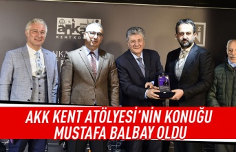 AKK Kent Atölyesi'nin konuğu Mustafa Balbay oldu