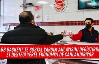 ABB Başkent'te sosyal yardım anlayışını değiştirdi: Et desteği yerel ekonomiyi de canlandırıyor