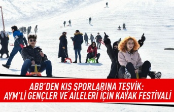ABB'den kış sporlarına teşvik: AYM'li gençler ve aileleri için kayak festivali