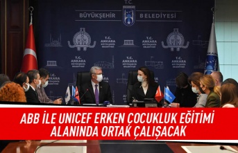 ABB ile UNICEF erken çocukluk eğitimi alanında ortak çalışacak