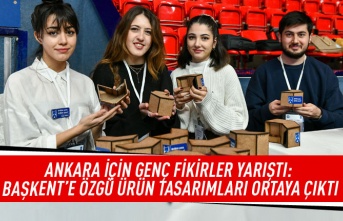 Ankara için genç fikirler yarıştı: Başkent'e özgü ürün tasarımları ortaya çıktı