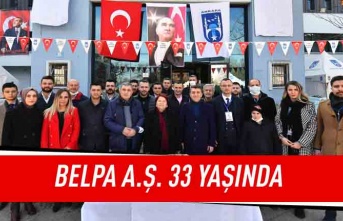 BELPA A.Ş. 33 yaşında