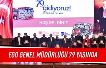 EGO genel müdürlüğü 79 yaşında