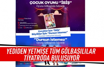 Gölbaşı Belediyesi’nden Yüzleri Güldüren Tiyatro Gösterimi…