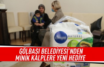 Hayat paylaştıkça güzel, Gölbaşılı bebekler Paylaşım Noktası ile özel…