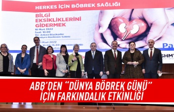 ABB'den "Dünya Böbrek Günü" için farkındalık etkinliği