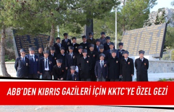 ABB'den Kıbrıs gazileri için KKTC'ye özel gezi