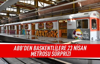 ABB'den Başkentlilere 23 Nisan metrosu sürprizi