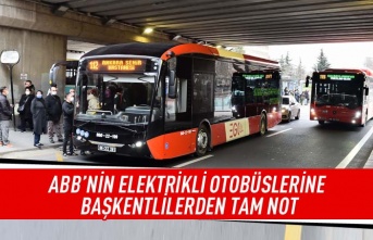 ABB'nin elektrikli otobüslerine Başkentlilerden tam not