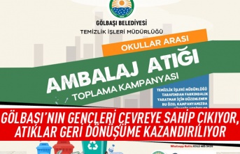 Gölbaşı’nda Okullar Arası Ambalaj Atığı Toplama Kampanyası Başlıyor!