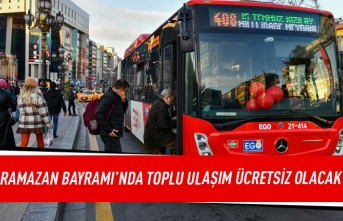 Ramazan Bayramı'nda toplu taşıma ücretsiz olacak