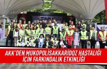 AKK'den Mukopolisakkaridoz hastalığı için farkındalık etkinliği