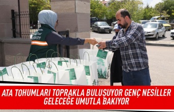 Gölbaşı Belediyesi Geleceği Düşünüyor Toprağı Ata Tohumlarıyla Buluşturuyor…