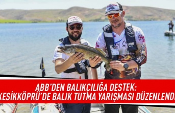 ABB'den Balıkçılığa destek: Kesikköprü'de balık tutma yarışması düzenlendi
