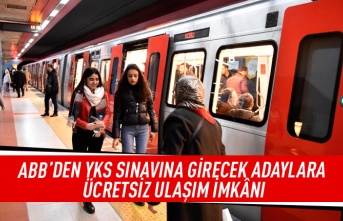 ABB'den YKS sınavına girecek adaylara ücretsiz ulaşım imkanı