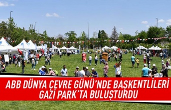 ABB Dünya Çevre Günü'nde Başkentlileri Gazi Park'ta buluşturdu