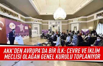 AKK'den Avrupa'da bir ilk: Çevre ve İklim Meclisi Olağan Genel Kurulu toplanıyor