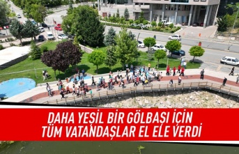 Çevre Haftası kutlamaları ile Gölbaşı yeşillendi…