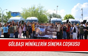 Gölbaşılı Çocuklar Sinemada Buluştu…