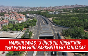 Mansur Yavaş "3'üncü yıl töreni"nde yeni projelerini başkentlilere tanıtacak